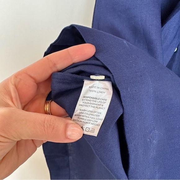 Hill House Linen Dress xxs - Picture 5 of 9